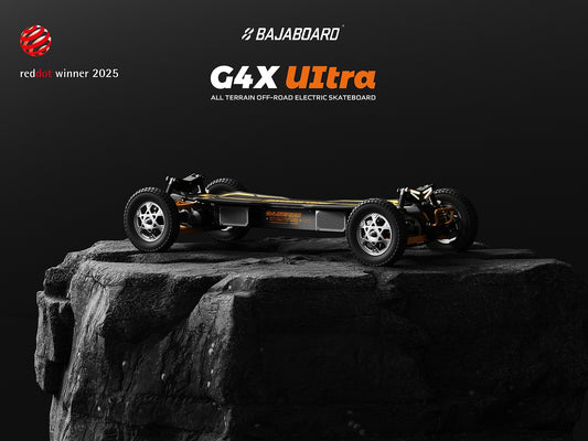 BajaBoard G4X-Ultra | 10,684W 4WD All-Terrain Electric Skateboard
