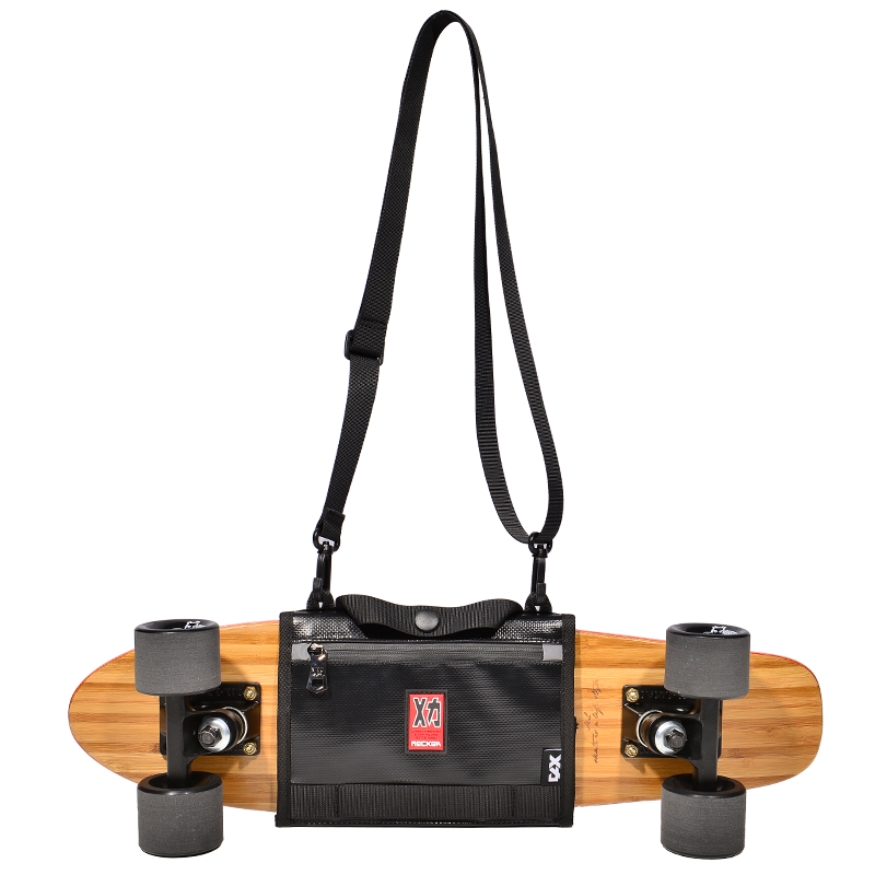 Mackar original design tide brand small fish plate skateboard bag shoulder multi-function portable skateboard bag male