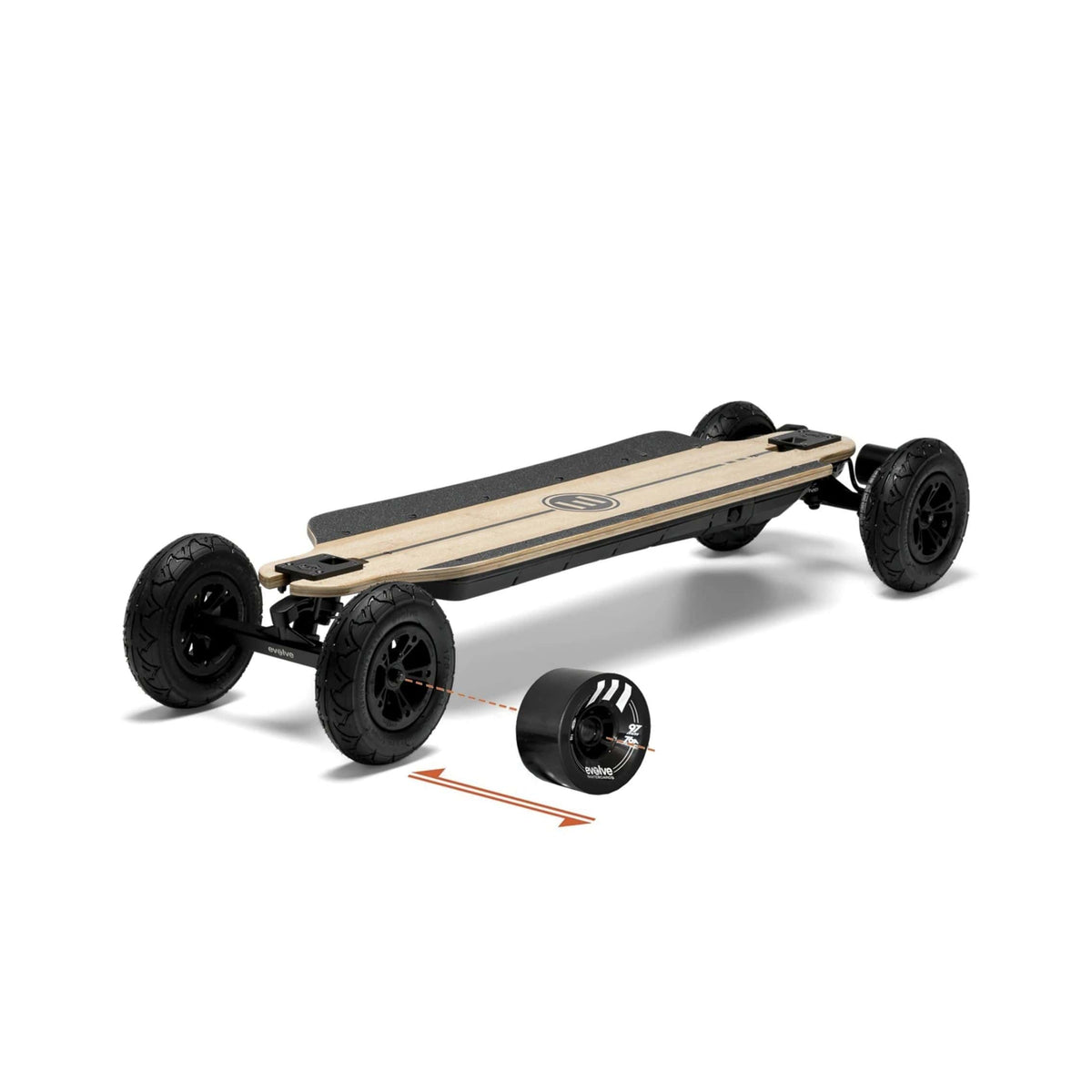 Evolve Bamboo GTR 2 in 1 Electric Skateboard