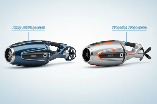 Pump-Jet vs Propeller Underwater Scooters: Why the Sublue Vapor Is the Apex DPV for Serious Divers