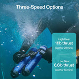 Waydoo Subnado Lite: Airline-Approved Travel Underwater Scooter