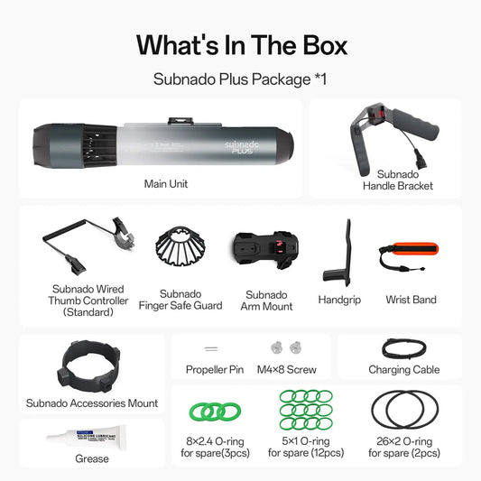 Waydoo Subnado Plus: High-Power Underwater Scooter