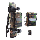 Electric Skateboard 34inch Longboard Bag, 3-in-1 Universal Backpack with Strap Shoulder Handy Handbag Camouflage Oxford Skate Board Fashion Backlight  Carrying Backpack Bag