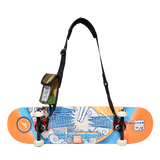 Mackar Pro Skateboard Carrying Straps 1000D Nylon Single-shoulder Longboard Strings Men Durable Tape Fits All Skateboards