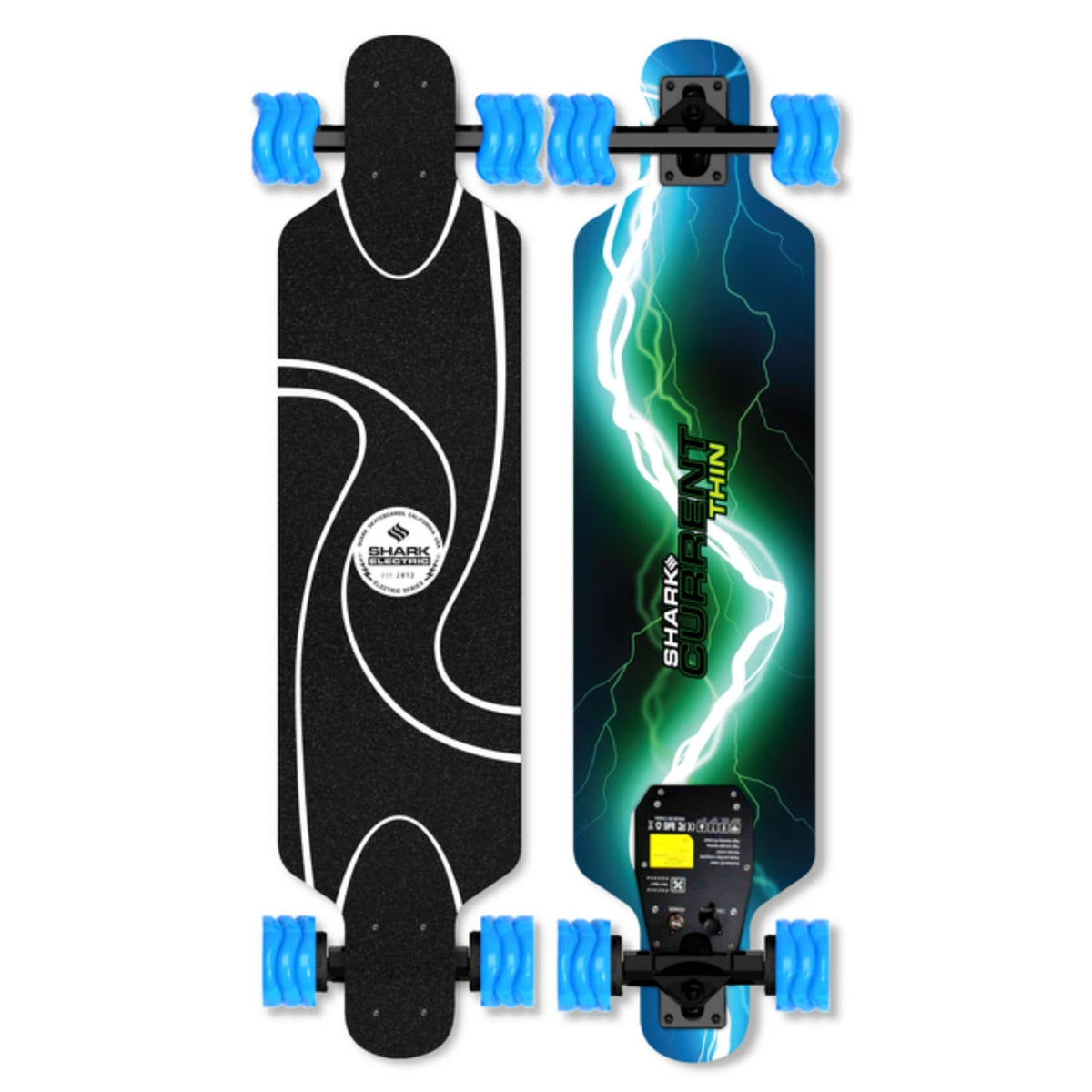 Shark Wheel Thin Electric Skateboard