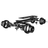Raldey Carbon AT V.2 Gen Electric Skateboard